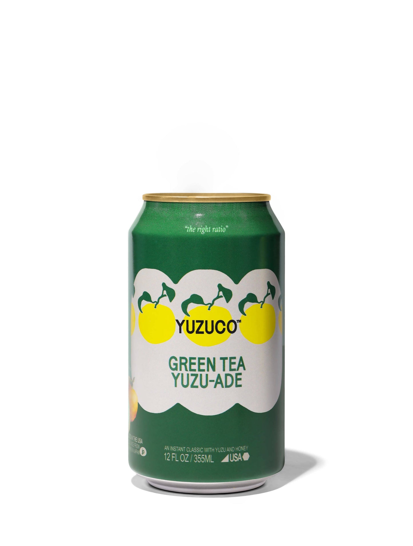 YUZUCO - Green Tea Yuzu-Ade 12oz