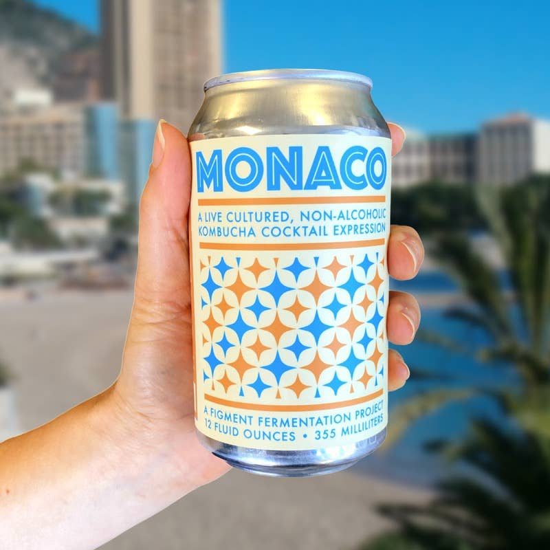 Figment Kombucha - "Monaco" Celery Yuzu Juniper N.A. Cocktail