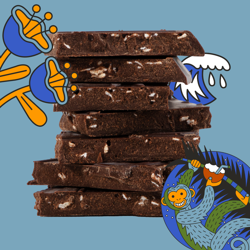 Seattle Chocolate Presents Maeve - Coconut Island Truffle Bar