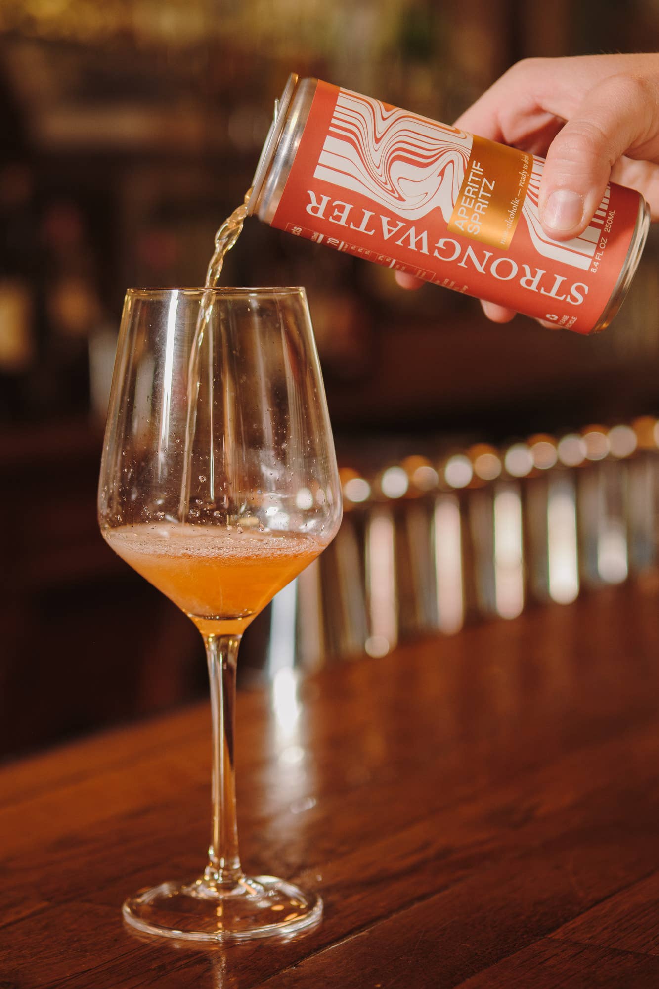 Strongwater - Sparkling NA Aperitif Spritz - Aperol Spritz Mocktail