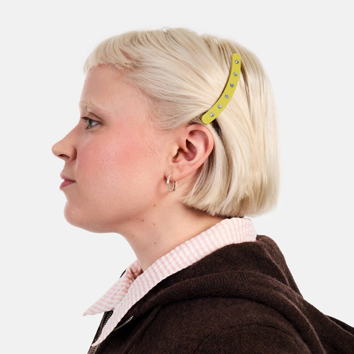 CHUNKS - Allie Clip in Large Chartreuse