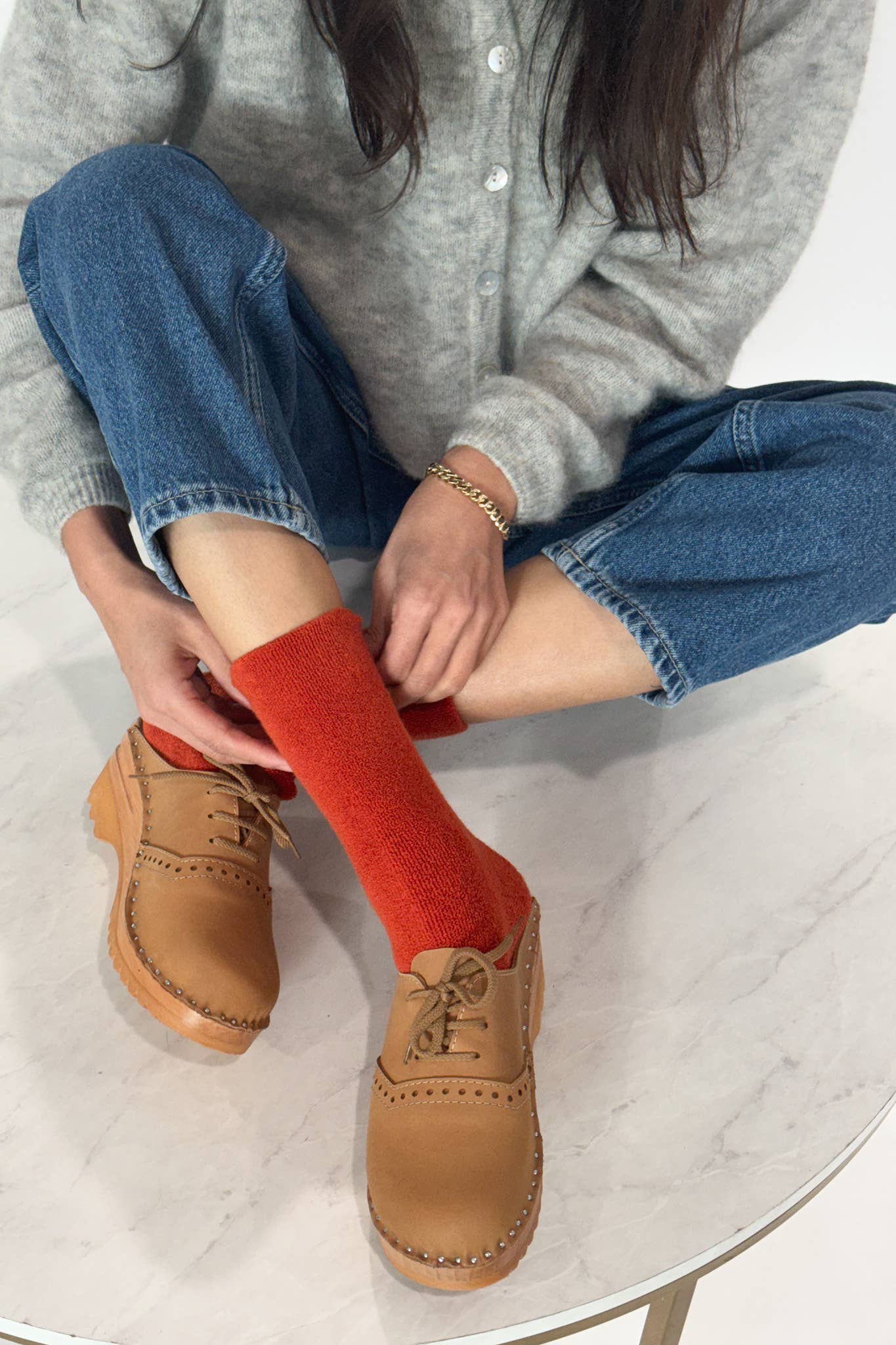 Le Bon Shoppe - Cloud Socks: Cactus Flower