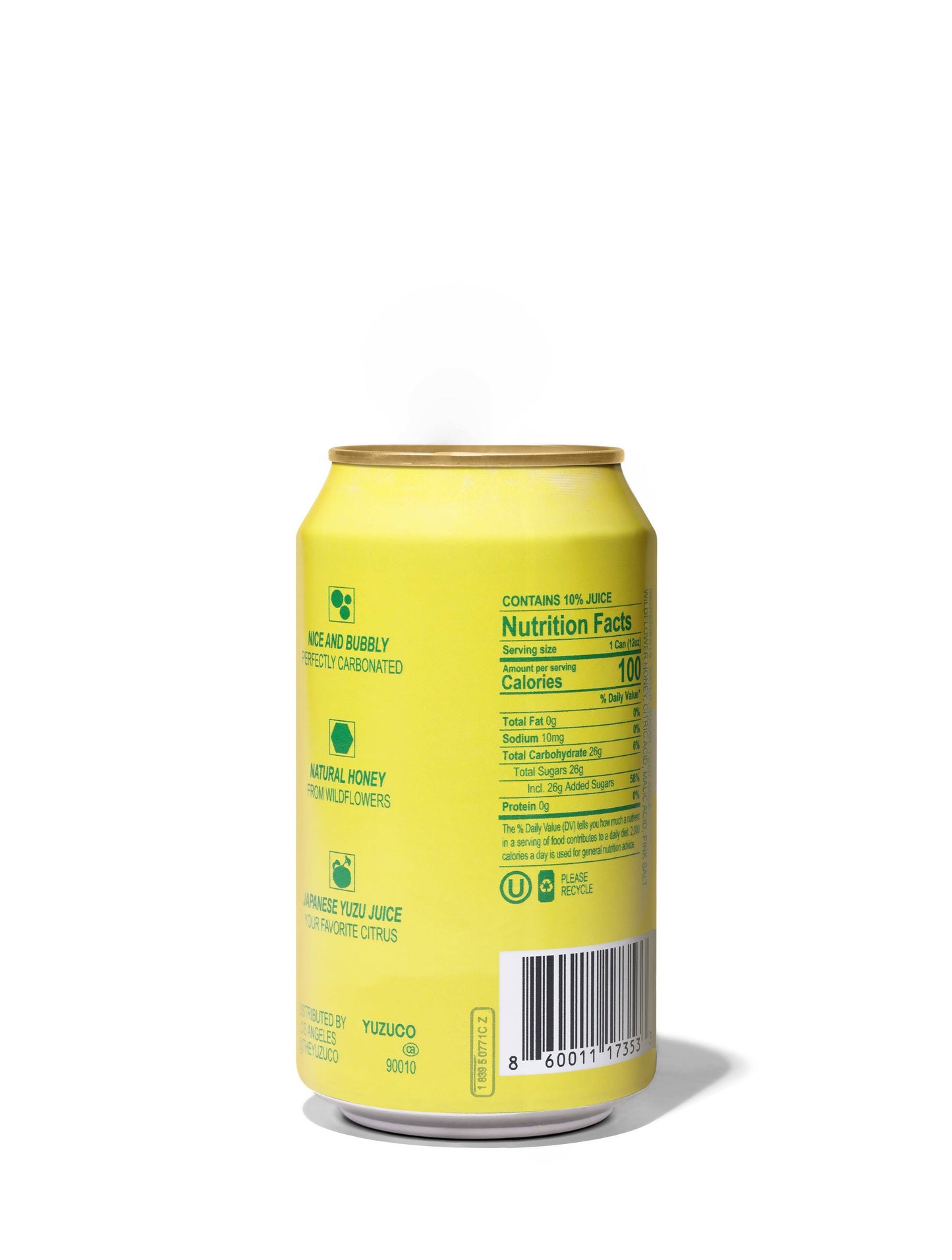 YUZUCO - Sparkling Yuzu-Ade 12oz