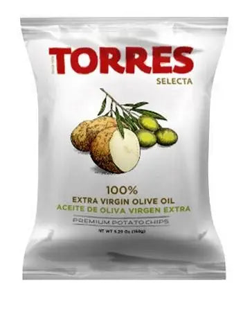 Extra Virgin Olive Oil, Torres Potato Chips 50g | SMALL BAG: SMALL 50
