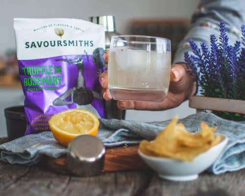Truffle & Rosemary Potato Chips | Savoursmiths 150g