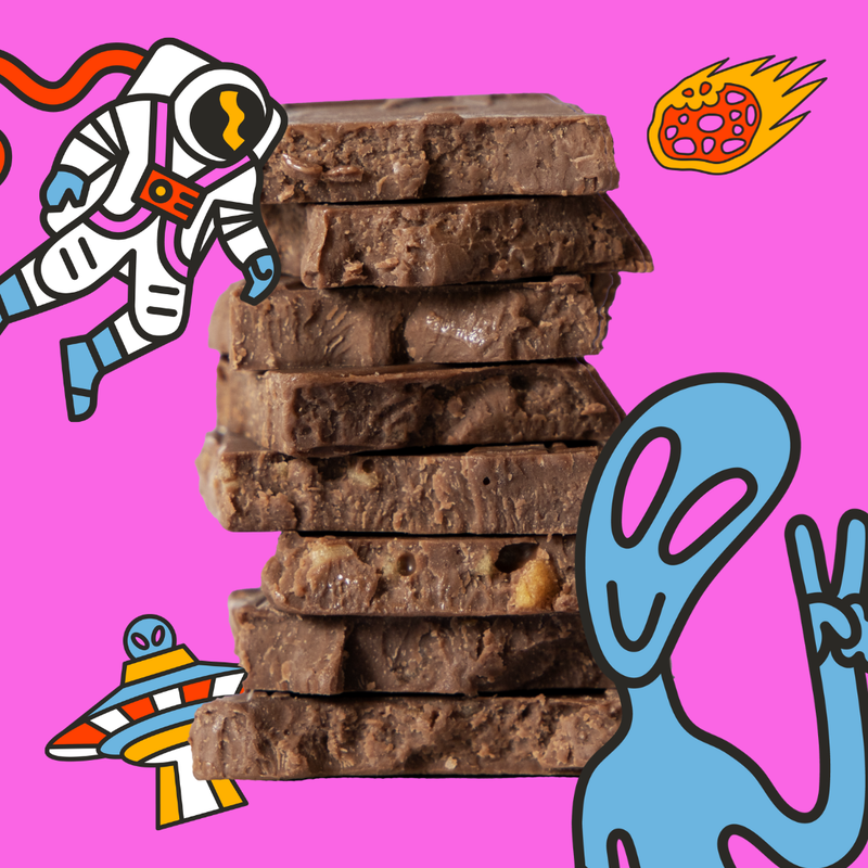 Seattle Chocolate Presents Maeve - Moon Rocks Truffle Bar