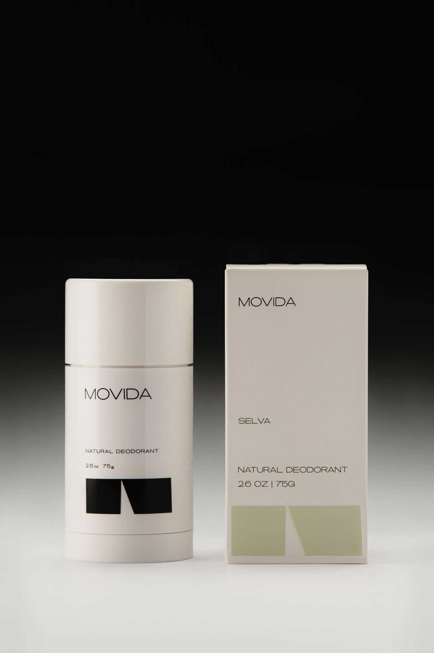 Movida - Plant-Based Natural Deodorant - Selva - Green Leaves