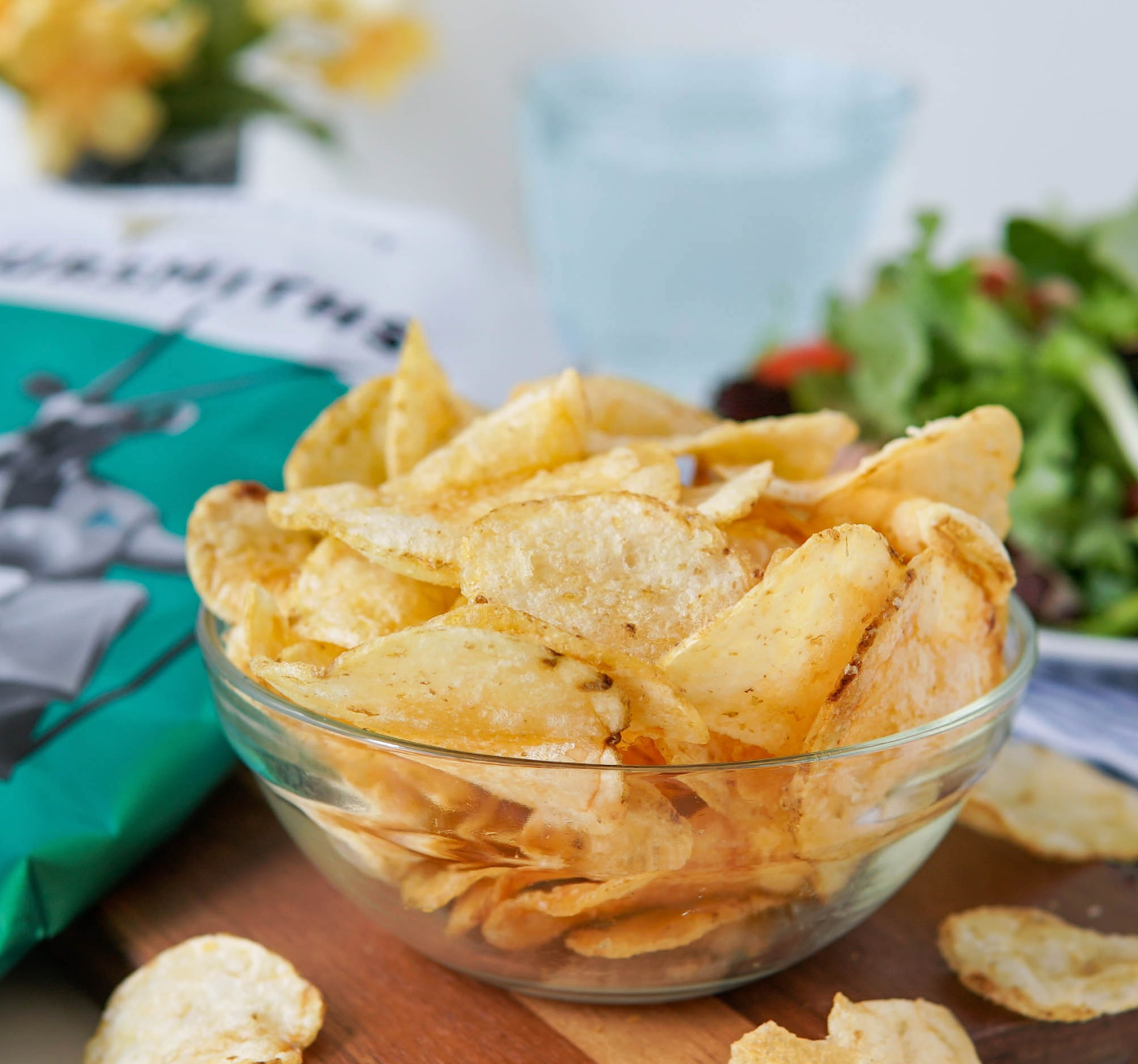 Truffle & Rosemary Potato Chips | Savoursmiths 150g