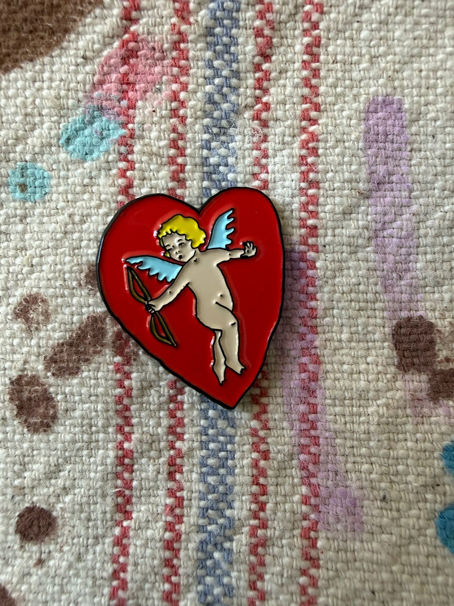 69 Tears BB Angel soft enamel pin
