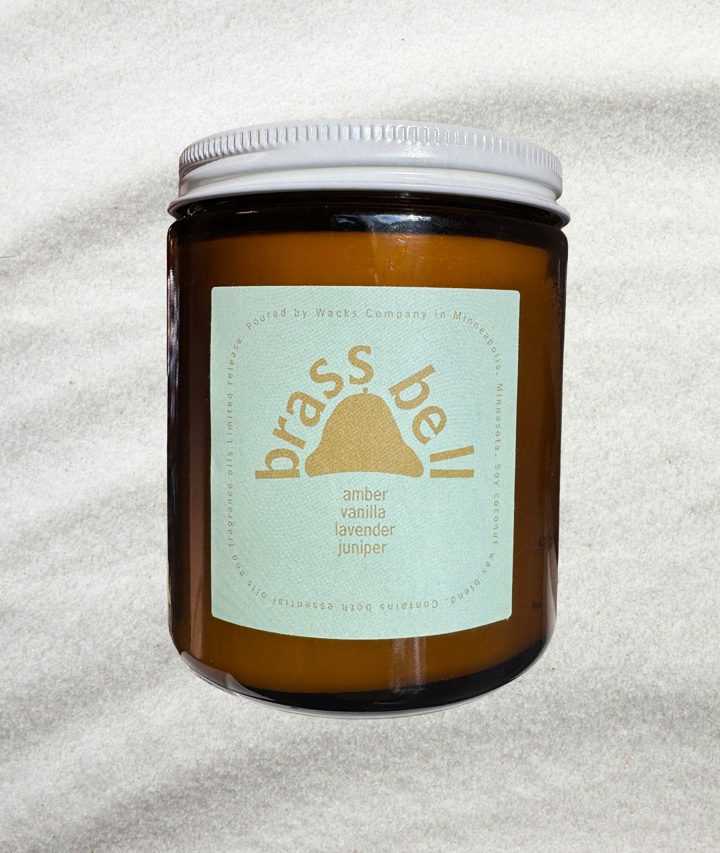 Wacks - brass bell candle