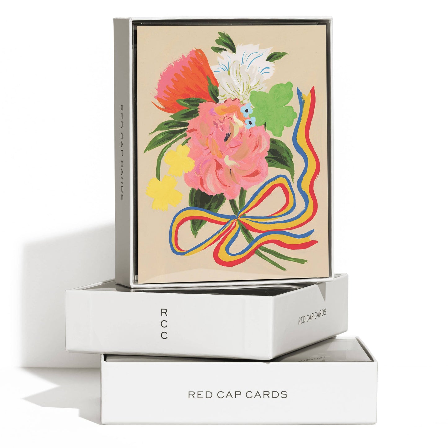 Red Cap Cards - Everyday Bouquet greeting card: Singles