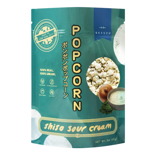 Pom Pom Popcorn by Bessou - Popcorn, Shiso Sour Cream : Medium