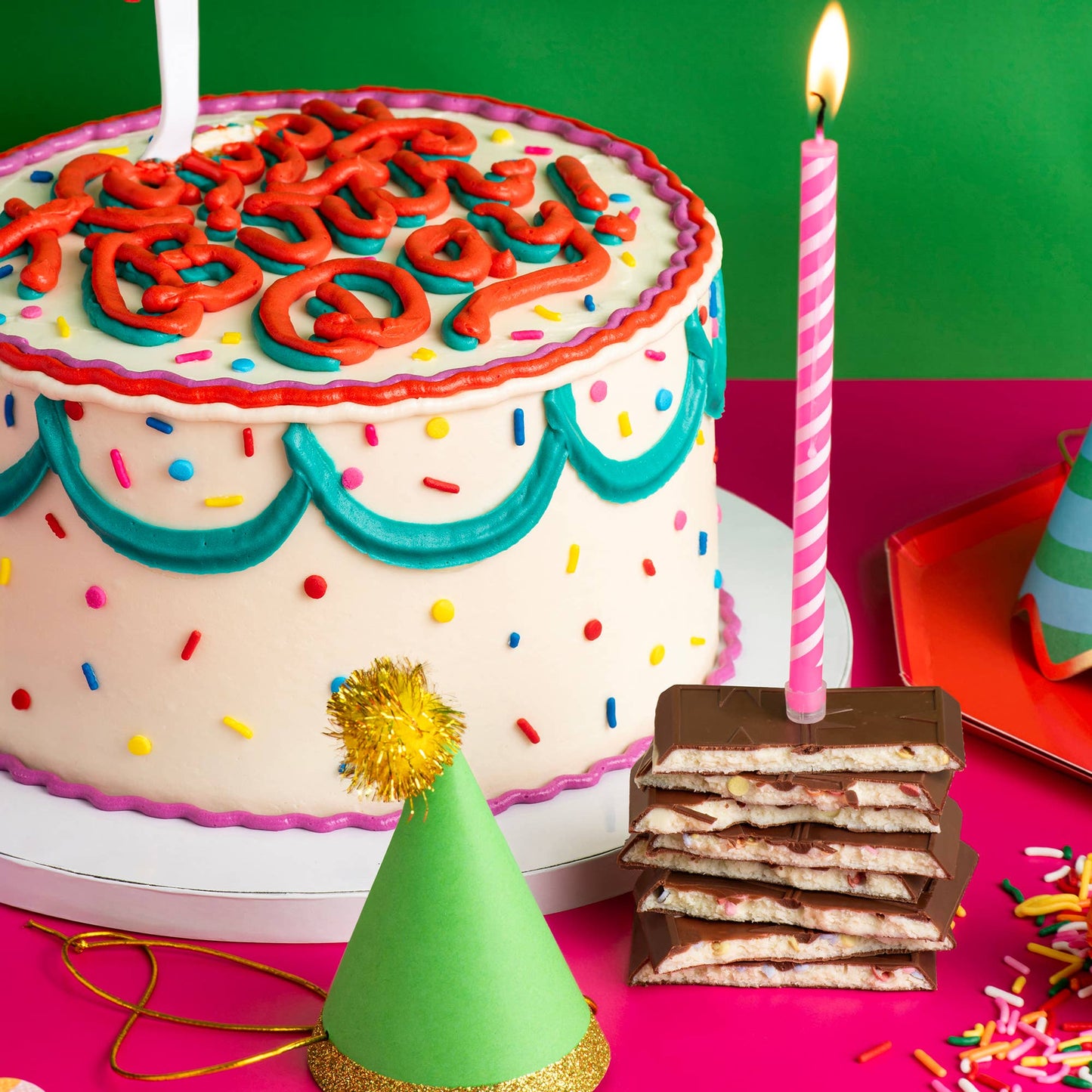 Seattle Chocolate Presents Maeve - Happy Birthday Truffle Bar