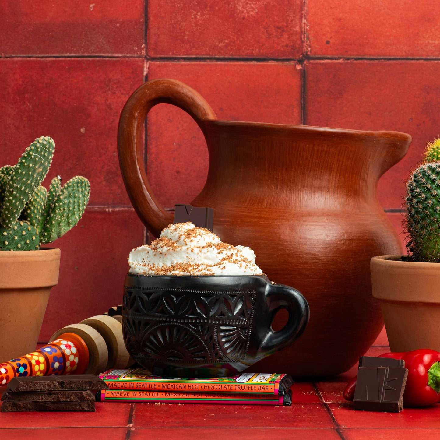 Seattle Chocolate Presents Maeve - Mexican Hot Chocolate Truffle Bar