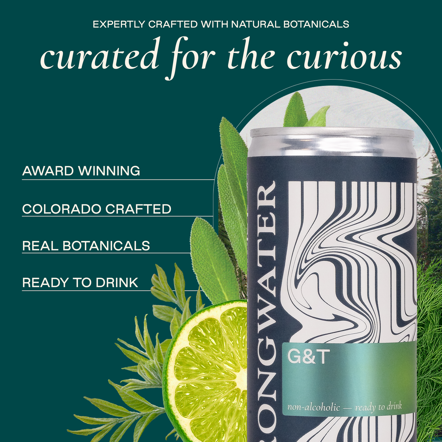 Strongwater - Sparkling NA G&T Mocktail