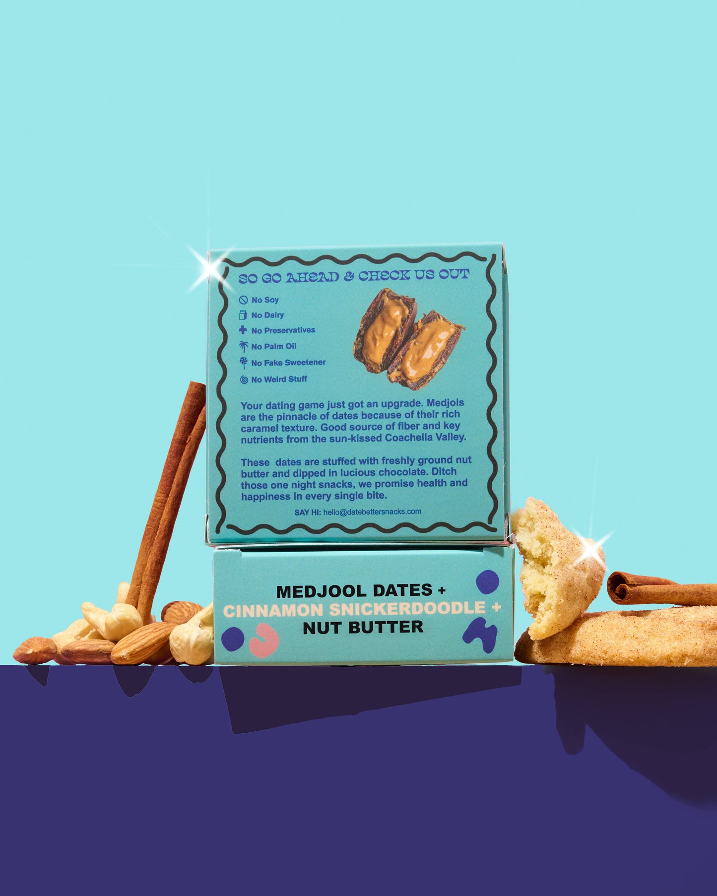 Date Better Snacks - Snickerdoodle Cookie Chocolate Covered Dates