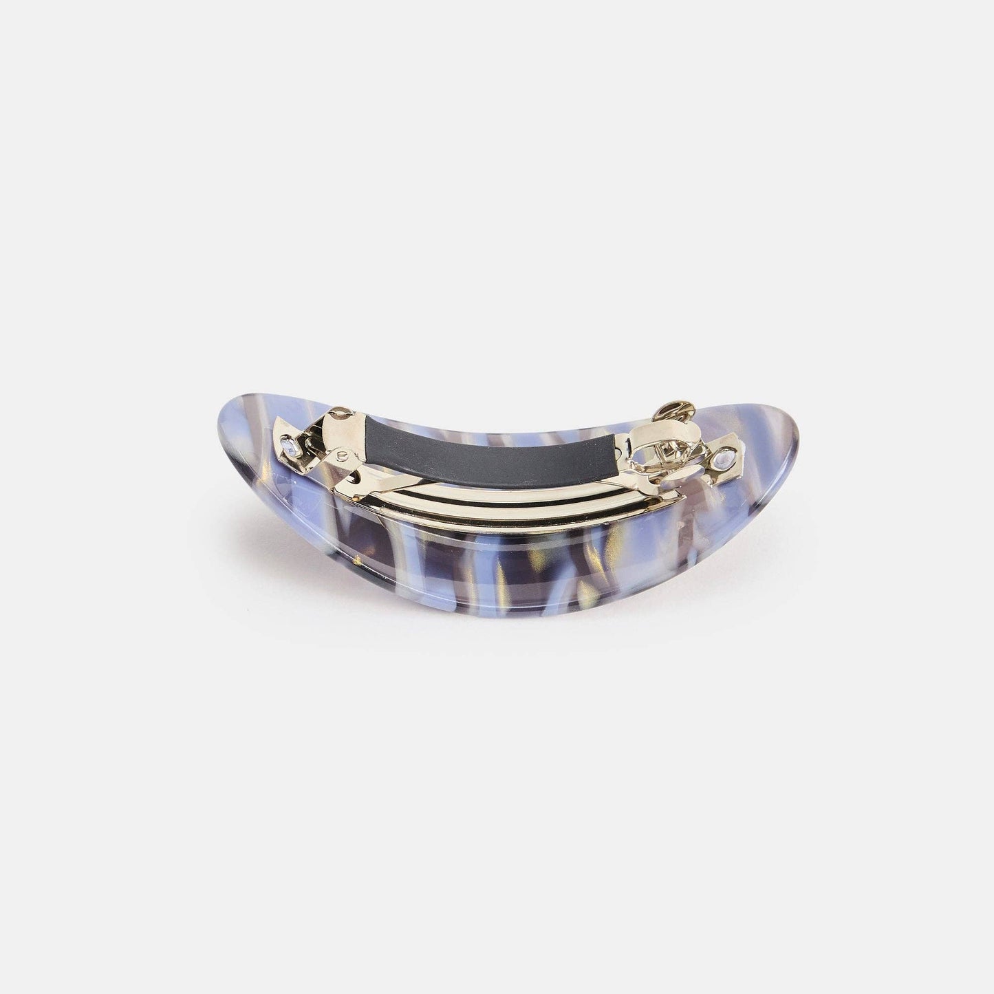 CHUNKS - Oval Barrette in Phantom