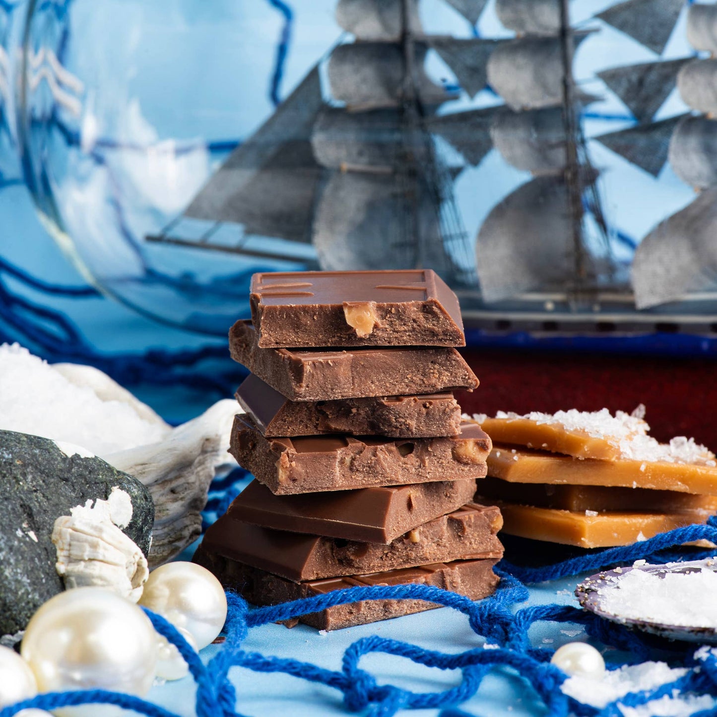 Seattle Chocolate Presents Maeve - San Juan Salted Toffee Truffle bar
