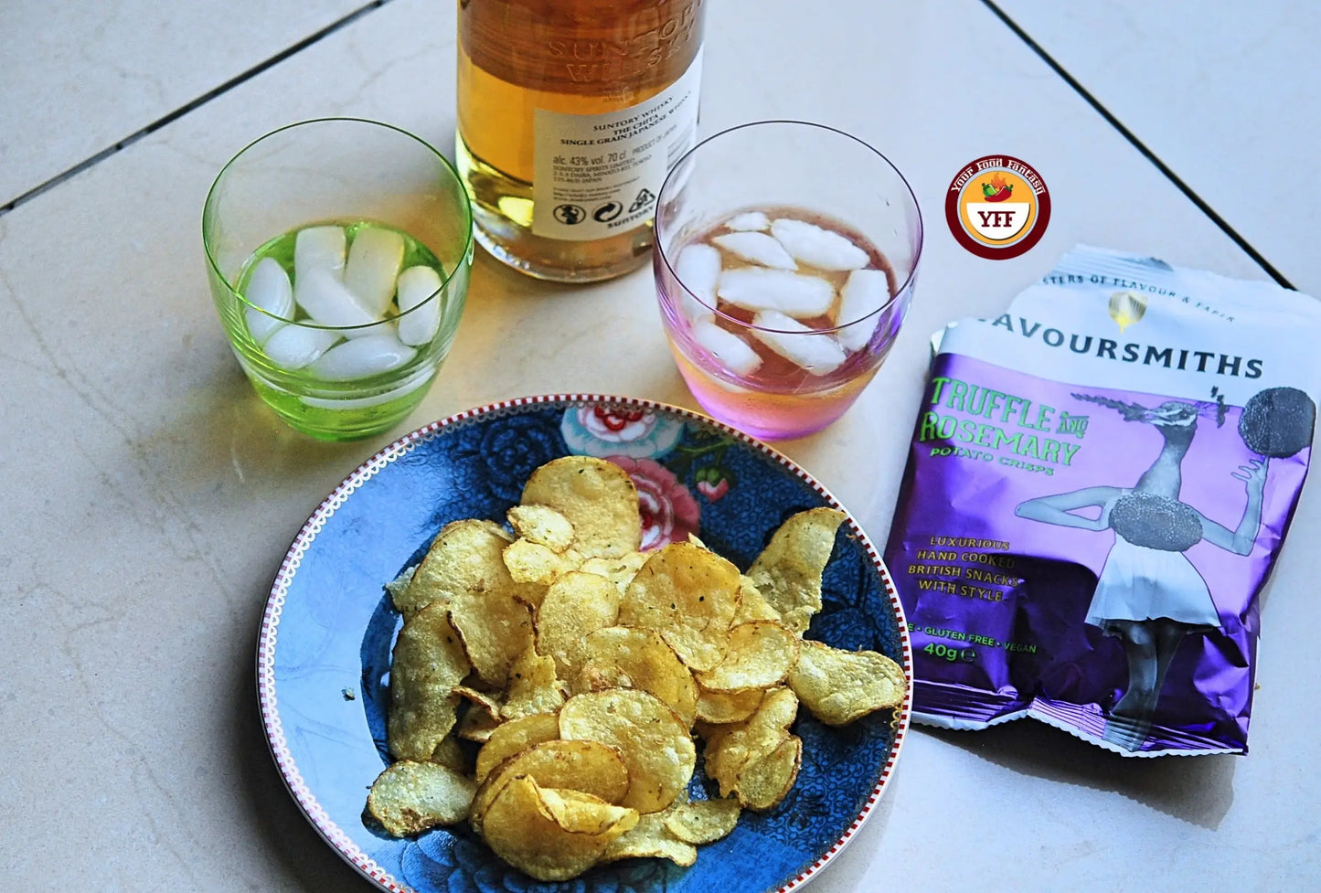 Truffle & Rosemary Potato Chips | Savoursmiths 150g