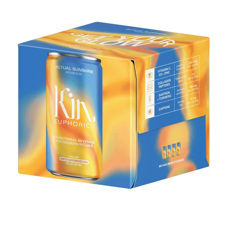 Kin Euphorics: Ultimate Sunshine/Rise & Glow 4pk