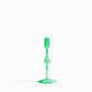 Glass Candlestick Holder - Tall - Poketo