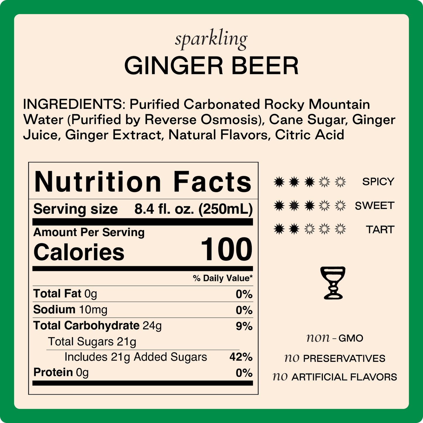Strongwater - Ginger Beer - 24 Pack Of Cans