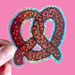 Jenny Lemons - Glitter Pretzel Sticker