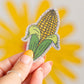 Jenny Lemons - Glitter Corn Sticker