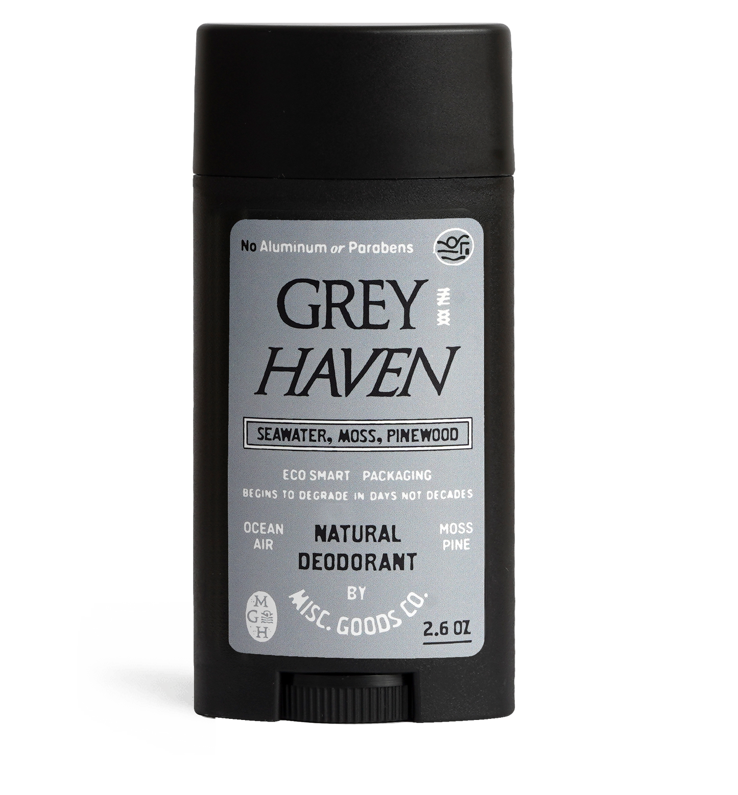 Misc Goods Co. - Greyhaven Natural Deodorant