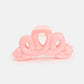 CHUNKS - Large Heart Loop Claw in Pink