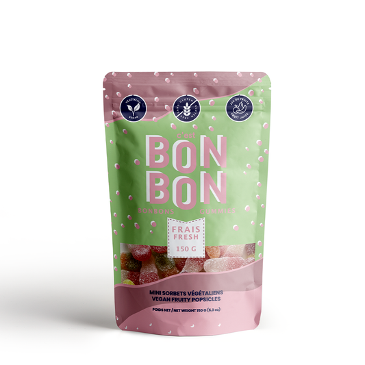 La boîte à bonbons - Vegan Fruity Popsicles - Gummy Candies