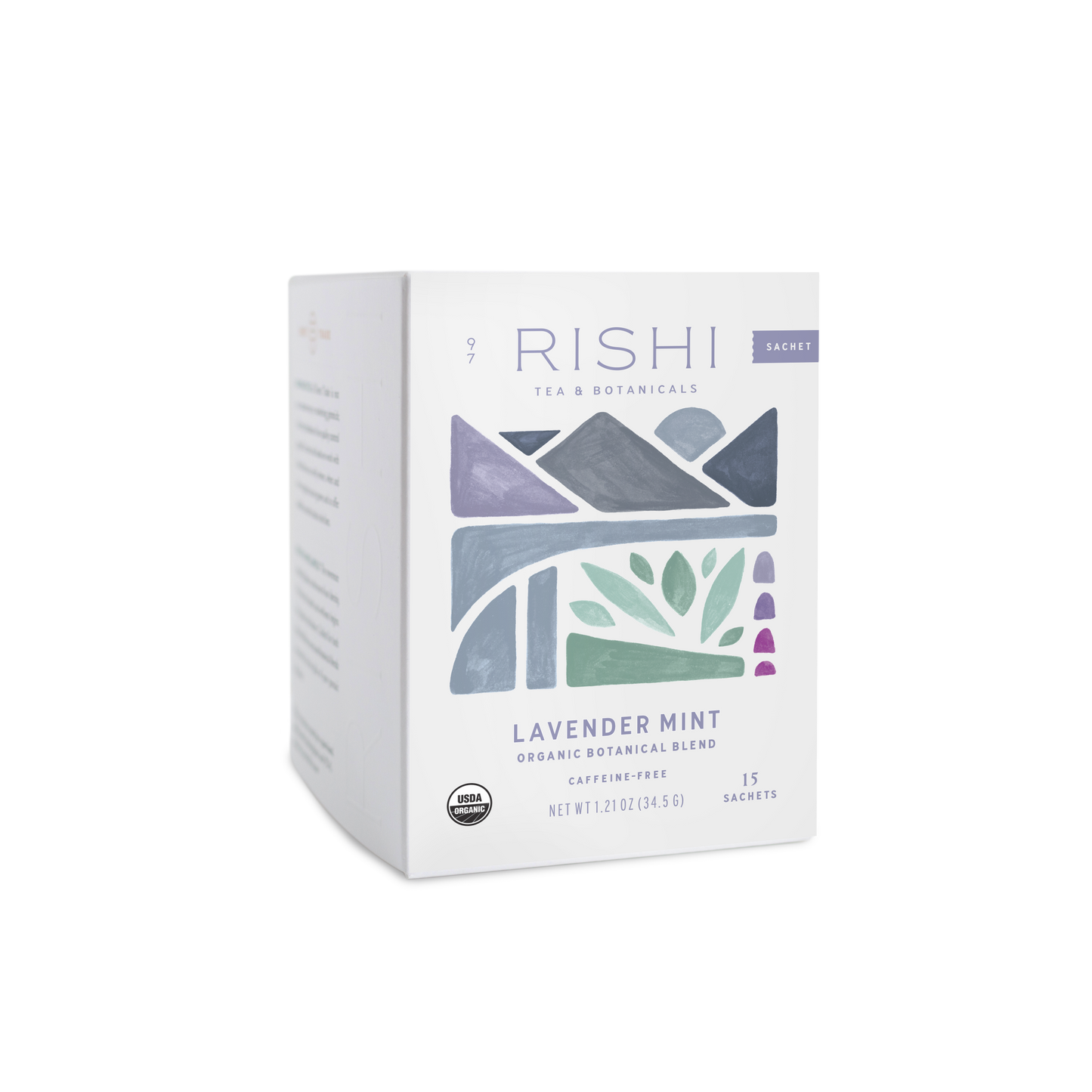 Rishi Tea & Botanicals - Lavender Mint Organic Herbal Tea Sachets