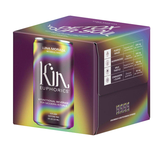 Kin Euphorics - Luna Morada: 4 pk