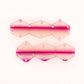 Paulina Otero - Vase Clips in Berry Stripes