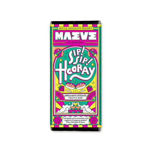 Seattle Chocolate Presents Maeve - Sip Sip Hooray Truffle Bar
