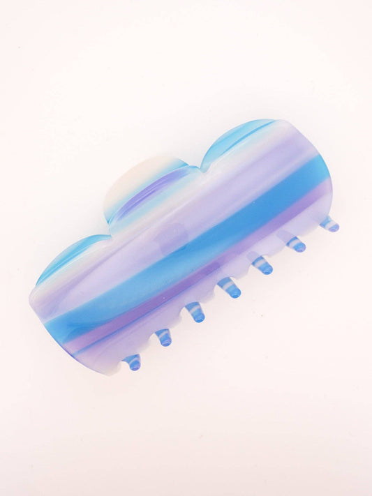 Paulina Otero - Vase Hair-Claw in Blue Stripes