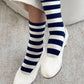Le Bon Shoppe - Wally Socks: Wide / Red Stripe