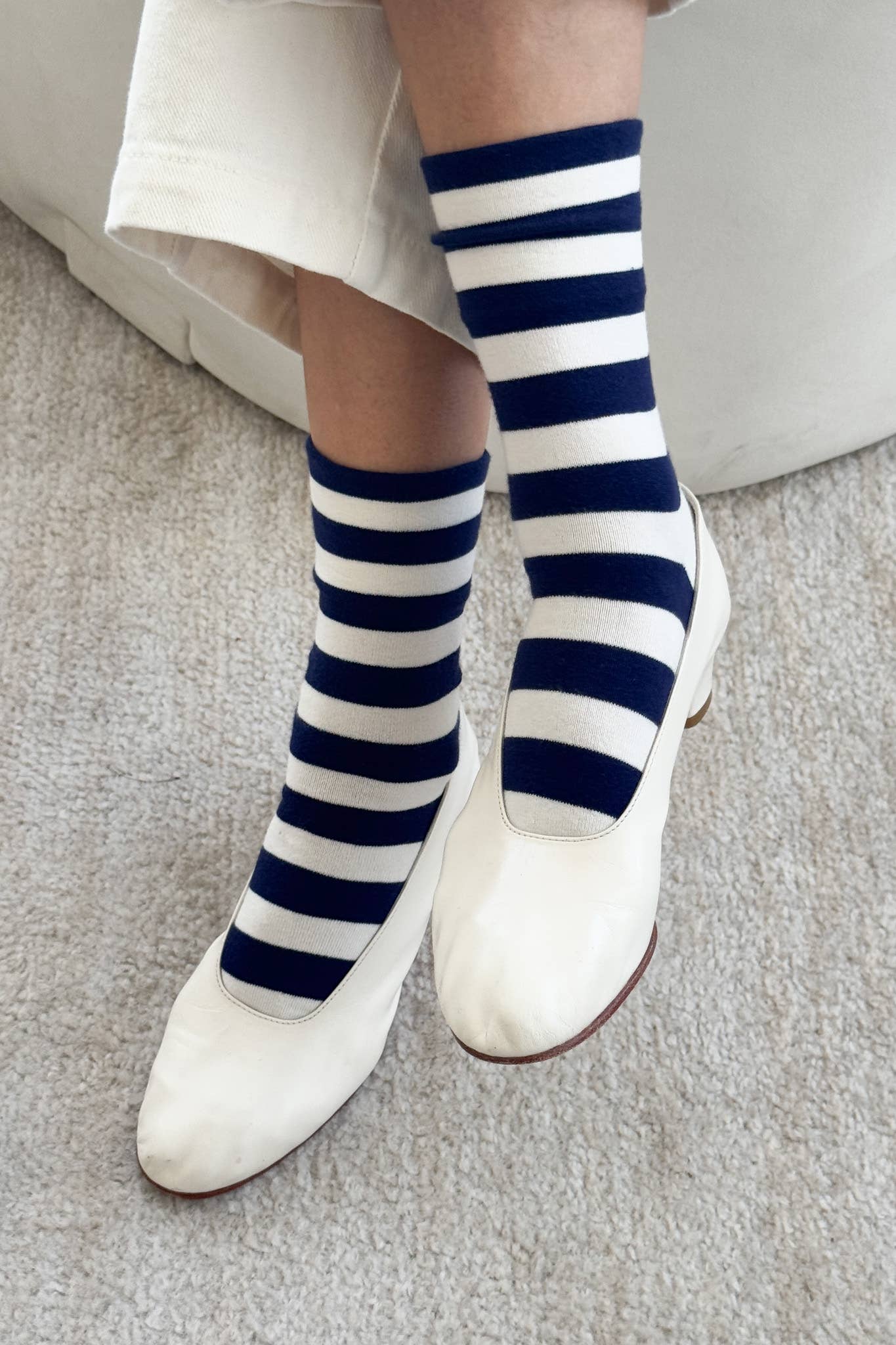 Le Bon Shoppe - Wally Socks: Wide / Red Stripe