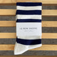 Le Bon Shoppe - Wally Socks: Wide / Red Stripe