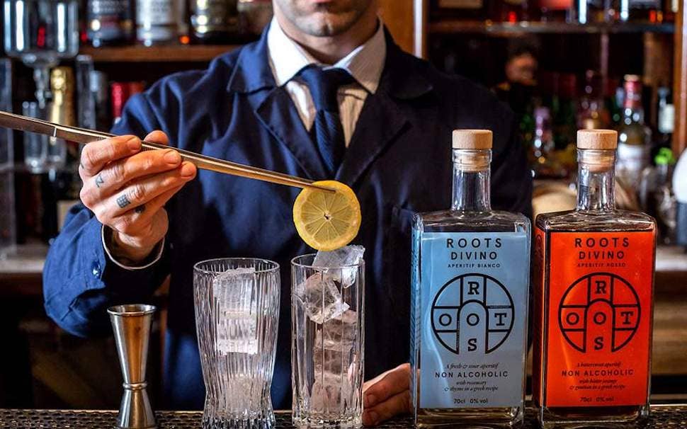 Roots Divino 0% alc vermouths - Roots Divino Rosso Non Alcoholic Vermouth - Award Winning
