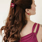 Paulina Otero - Orchid Hair-Claw in Fuscia: Big
