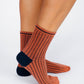 Tailored Union - Strike Reversible Ankle Sock: Fox