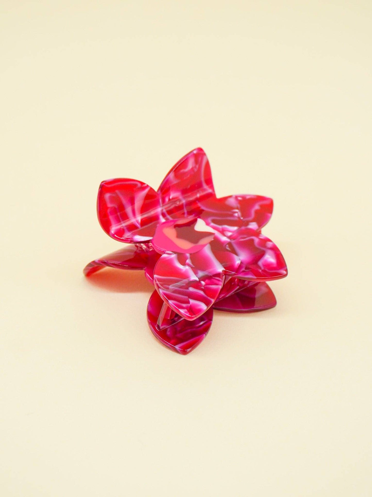 Paulina Otero - Orchid Hair-Claw in Fuscia: Big