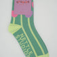 Nettle Studios - Women’s Cotton Ankle Socks - Pink Tulips