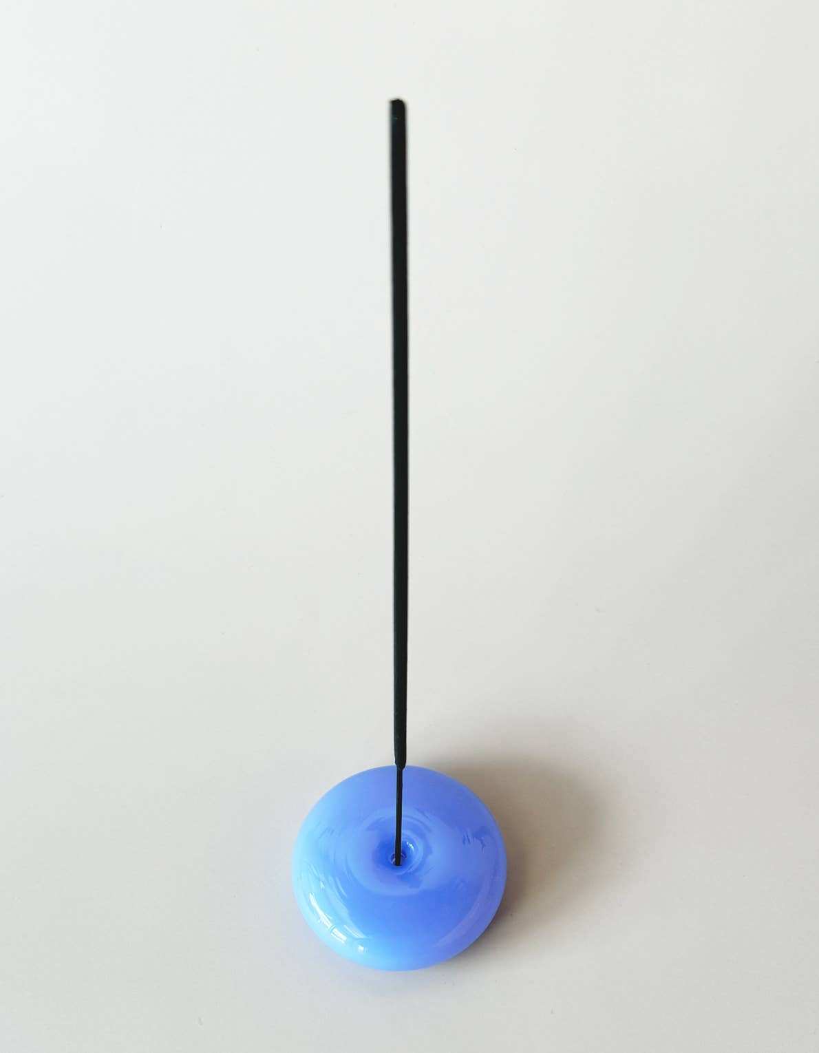 BOTANICA - Bubble Incense Holder: Jade Milk Glass