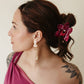 Paulina Otero - Orchid Hair-Claw in Fuscia: Big