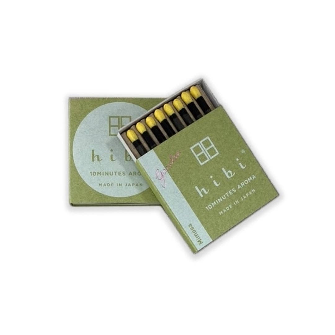 Hibi - Box of 8 Incense Matches: Sandalwood