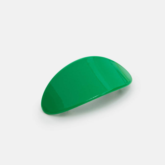 CHUNKS - Oval Barrette in Kelly