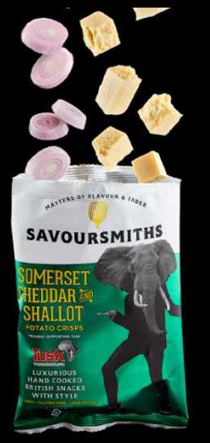 Savoursmiths Somerset Cheddar Shallot Potato Crisps