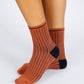 Tailored Union - Strike Reversible Ankle Sock: Fox